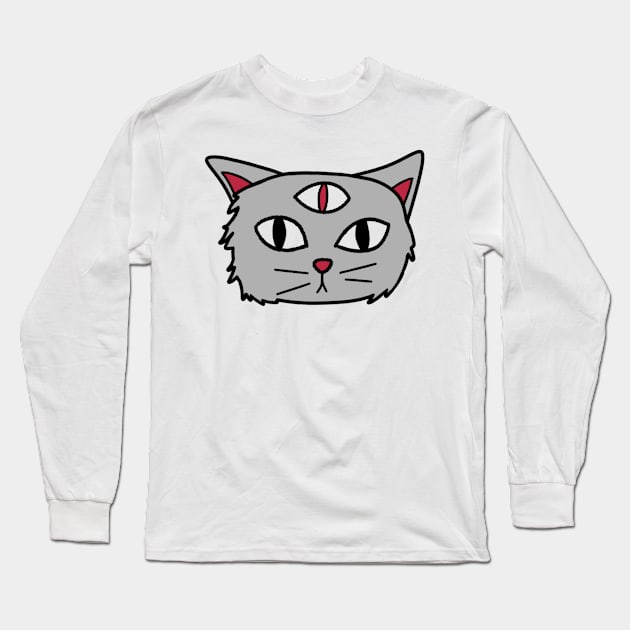 Woke cat Long Sleeve T-Shirt by mollykay26